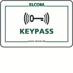 ELCOM 1506211 KPC-010 Transponder Card weiß 