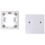 BACHMANN 190.270 Herdanschlussdose AP/UP weiß, 16A/400V (0,75 - 2,5mm²) 