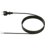 Bachmann 322.185 Schutzkontakt-Zuleitung Gummi 3 Meter schwarz 