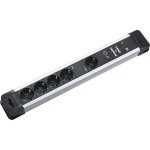 Bachmann 330.106 Steckdosenleiste 5-fach Master&Slave Schalter 