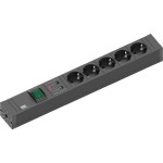 BACHMANN 420.0022 CONNECT LINE 5xSchutzkontakt, Schalter ÜSS 