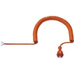 Bachmann 665.870 Spiralleitung PUR 2,5 Meter orange 