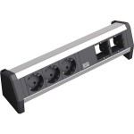 BACHMANN 902.001 DESK 3x Schutzkontakt 2x ABD GST18 