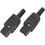 BACHMANN 915.970 Kaltgerätedose Typ 794 70°C, grau 