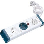 BACHMANN 924.164 Überlastschutz-Steckdosenleiste, 2-fach 