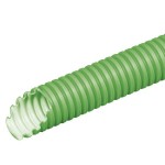 Fränkische FBY-EL-F 25 grün Leichtes Kunststoff-Wellrohr biegsam gruen 26250025 50 Meter 