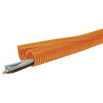 Fränkische 2PPSM-07O2.50 2PPSM-07O2.50 orange 50mWellrohr teilbar 3840000750 50 Meter 