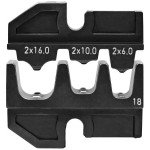 Knipex 974918 Crimpeinsatz für Twin-Aderendhüls. 