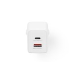 Digitus DA-10302 USB GaN Charger 45W, 1x USB-C, 1x USB-A 