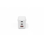 Digitus DA-10303 USB GaN Charger 67W, 2x USB-C, 1x USB-A 
