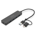 Digitus DA-70235 USB 3.0 Hub 4-Port, Slim Line 