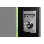 Digitus DN-19-D-07U-SW Glas-Fronttür für 19 7HE Wandgehäuse Unique Serie 