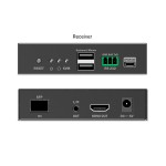Digitus DS-55349 HDMI Fiber KVM IP Receiver, 4K/60Hz 