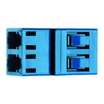 Telegärtner 100007143 Durchführungskupplung LC-Duplex MM+SM 