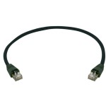 Telegärtner 100008544 Patchkabel S/FTP Cat.6A schwarz 3 Meter PE MP8 FS5 