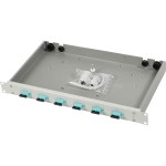 Telegärtner 100021770 Spleißbox mit Kupplungen 12xLCD Keramik blau 1HE 