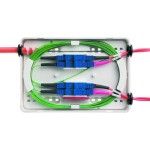 Telegärtner 100022200 Micro-Spleißbox mit 1xTelekom-Spleißkassette 