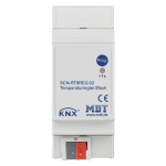 MDT SCN-RT8REG.02 KNX Raumtemperaturregler 8-fach, 2TE REG 