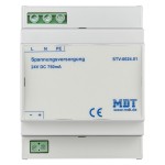 MDT STV-0024.01 Spannungsversorgung, 4TE REG, 750 mA, 24 V DC SELV 