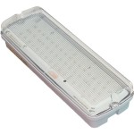 Dotlux 5389 LED-Rettungsleuchte EXIT 3,8W 6000K inkl. 4 Piktogrammen 3h Betrieb, Dauerbetrieb oder Notbeleuchtung Li-FEPO4autom. Selbsttest 