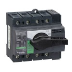 Schneider Electric 28903 Lasttrennsch. INS63,4P, 63A/690V AC/250V DC,Drehantrieb schwarz 