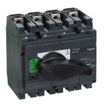 Schneider Electric 31107 Lasttrennschalter ComPact INS250 4P 250A Festeinbau mit schwarzem Drehantrieb 