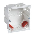 Schneider Electric 5586150 Geräteeinbaudose 1-fach inkl. 2 Zugentl. c/c60mm, F80-Frontöffnung VKE=10 MIB-A1 VPE=10 