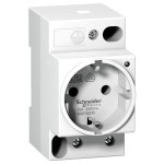 Schneider Electric A9A15035 Steckdose iPC 2P+E 16A 250VAC VDE-0620 deutsche Ausführung mit LED 