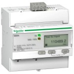 Schneider Electric A9MEM3255 Energiezähler iEM3255, 3-phasig, 1A/5A, erweiterte Messfunktion, Modbus, 1E/1A, MID konform, Genauigkeitsklasse 1/0,5s 