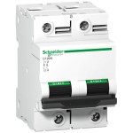 Schneider Electric A9N18385 Leitungsschutzschalter C120N, 2P, 125A, D Charakteristik, 10kA 