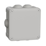 Schneider Electric ENN05005 Mureva BOX, Abzweigdose, 7 Tüllen Ø25, 105x105x55mm VPE=5 