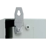 Schneider Electric NSYPFXPLM Set bestehend aus 4 Edelstahl-Wandlaschen für PLM43-108 