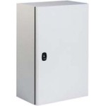 Schneider Electric NSYS3D4620P PanelSeT S3D Volltür mit Montageplatte H400xB600xT200 IP66 IK10 RAL7035. 