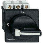 Schneider Electric VBF1 Hauptschalter, 4-Loch bef., 3p, 690V, 32A, Griff schwarz abschließbar 