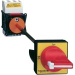 Schneider Electric VCCF3 Not-Aus/Hauptschalter, Zwischenbau, 3p, 690V, 63A, Griff rot abschließbar 