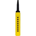 Schneider Electric XACA08H7 Leergehäuse für Hängetaster XAC-A, 8 vertikale Bohrungen 