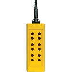 Schneider Electric XACB12 Leergehäuse für Hängetaster XAC-B, 12 Bohrungen in 2 Reihen 