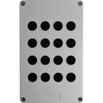 Schneider Electric XAPA3116 Leergehäuse, XAP-A, Kunststoff, 16 Bohrungen in 4 Reihen 