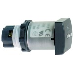 Schneider Electric XB5DSB Betriebsstundenzähler, Harmony XB5, Kunststoff, schwarz, 22mm, 5 stellige Anzeige, ohne Reset, 12-24V ACDC 