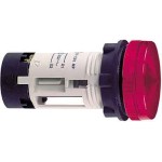 Schneider Electric XB7EV07MP Leuchtmelder, Harmony XB7, Monoblock, Kunststoff, Ø22mm, transparent, integrierte LED, 230V AC, Schraubklemme VPE=10 