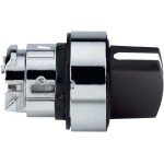 Schneider Electric ZB4BD2 Wahlschalter, Knebelschalter, Frontelement, Harmony XB4, Metall, 22mm, schwarz, 2 Stellungen, rastend 