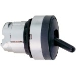 Schneider Electric ZB4BD28 Kippschalter, Frontelement, Harmony XB4, Metall, 22mm, schwarz, 2 Stellungen, rastend 