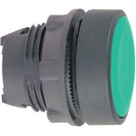 Schneider Electric ZB5AA3 Drucktaster, Frontelement, Harmony XB5, Kunststoff, 22mm, grün, unbeschriftet, tastend 