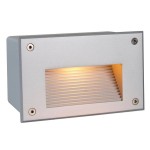 Deko-Light 100028 Wandeinbauleuchte, Side II, 1x max. 40 W G9, Silber, 220-240 V/AC, 50 / 60 Hz, I 