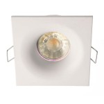 Deko-Light 110018 Einbaustrahler, Altair Eckig, 1x max. 35 W MR16, Weiß, Spannungskonstant, 12 V/A 