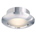 Deko-Light 110102 Einbaustrahler, Rund, 1x max. 50 W GU10, Silber, 220-240 V/AC, 50 / 60 Hz, IP 20 