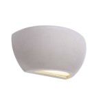 Deko-Light 341179 Wandaufbauleuchte, Netito II, 1x max. 25 W E14, Grau, 220-240 V/AC, 50 / 60 Hz, 