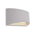 Deko-Light 341187 Wandaufbauleuchte, Arianna II, 1x max. 25 W G9, Grau, 220-240 V/AC, 50 / 60 Hz, 