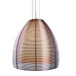 Deko-Light 342027 Pendelleuchte, Filo Big Mob 300 mm, 1x max. 60 W E27, Silber, 220-240 V/AC, 50 / 