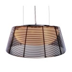 Deko-Light 342032 Pendelleuchte, Filo Sat 390 mm, 1x max. 60 W E27, Schwarz, 220-240 V/AC, 50 / 60 